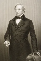 Edward Everett (1794-1865) inciso da D.J. Pound da una fotografia, da 